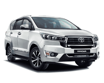 innova crysta on rent